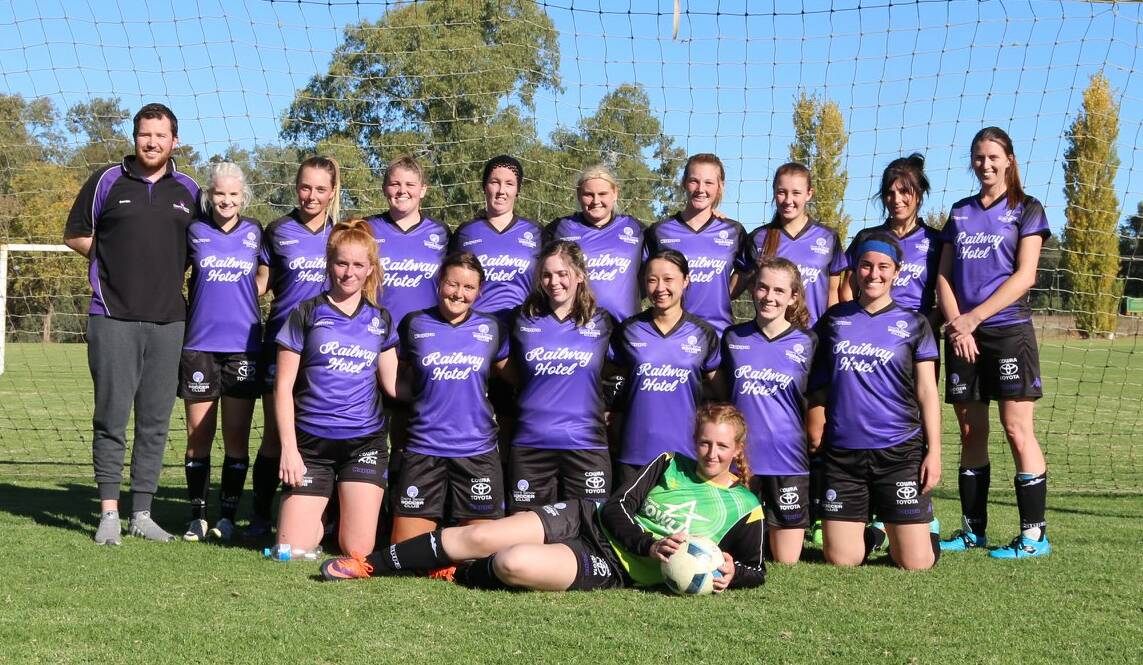 Cowra Senior Soccer Club's lady Eagles are aiming to win the minor premiership on Sunday.