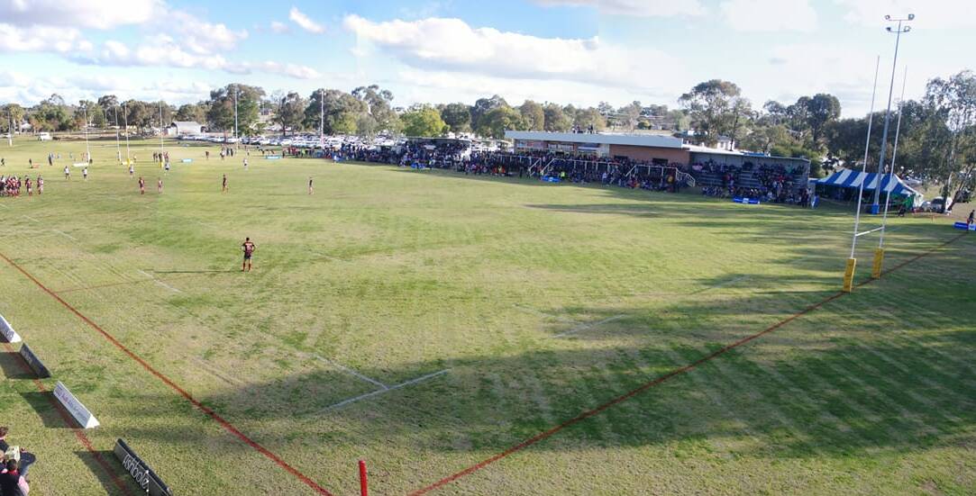 The Eagles' Nest, pictured earlier this season ahead of the Shute Shield match at Cowra, will be home to Blowes Clothing Cup finals on Sunday, August 12.