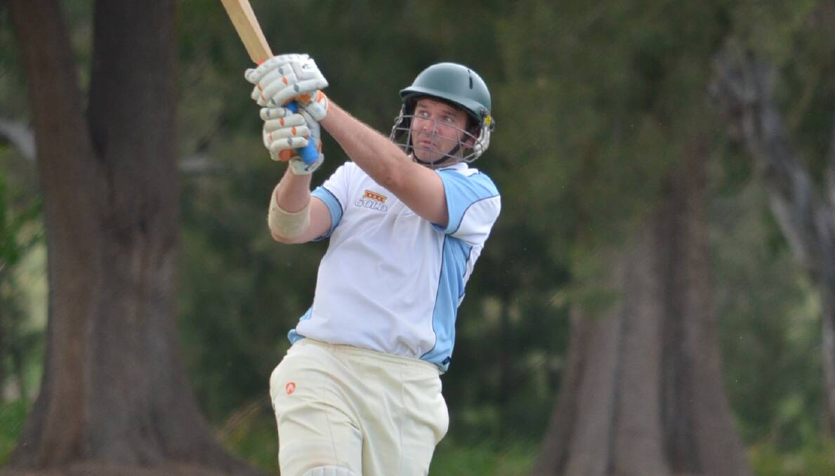 Cowra captain Nick Berry, pictured in action during a club match last season, aims to get Cowra's Western Zone Premier League season off to a winning start.