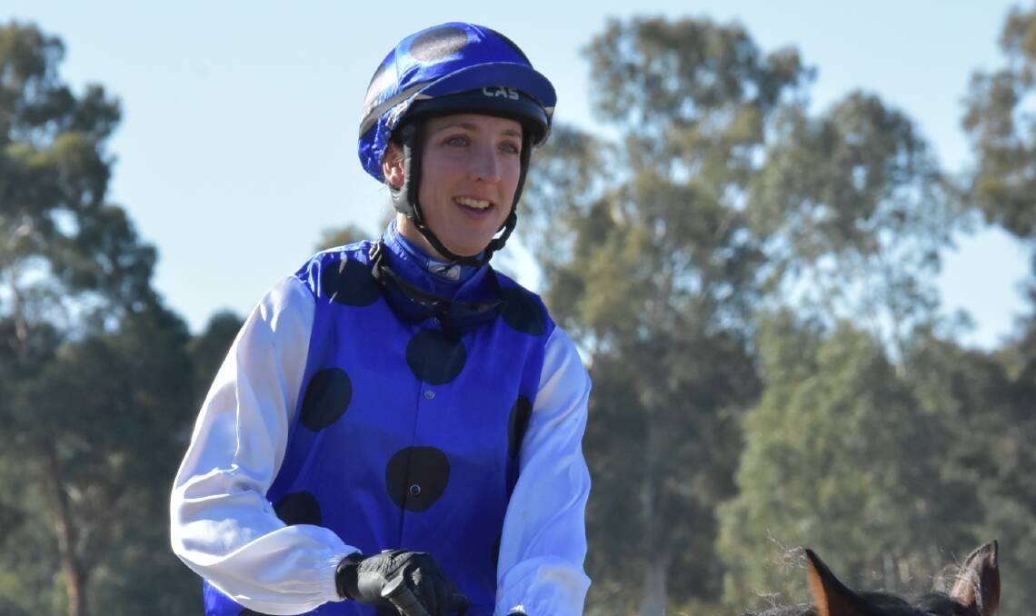Eleanor Webster-Hawes is likely to be in action at Cowra on Saturday for the Jockey Club's six race program.