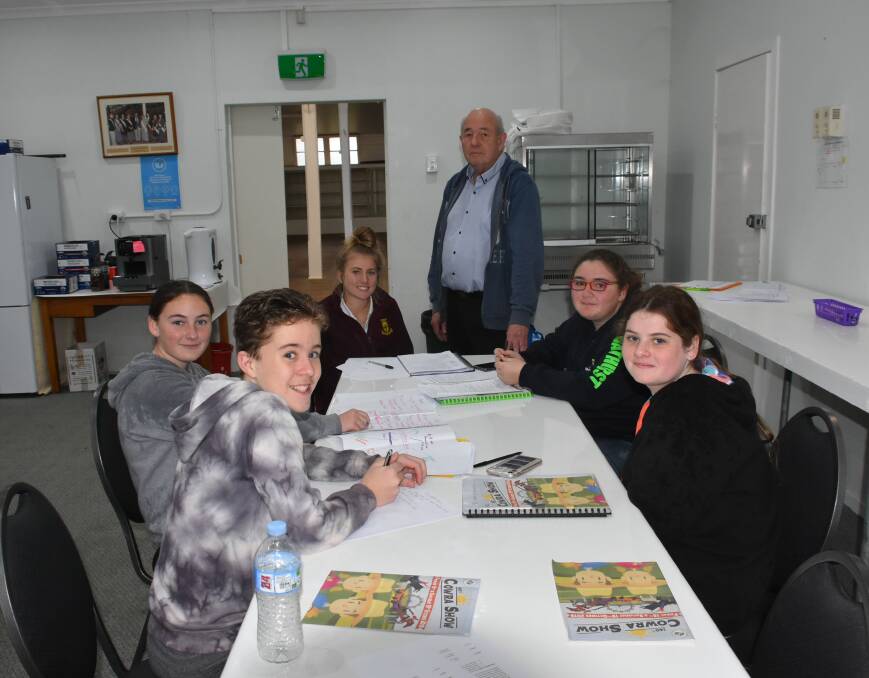 Members of the First Nations Dance and First Nations Art youth teams were hard at work planning their events for this year's Cowra Show.