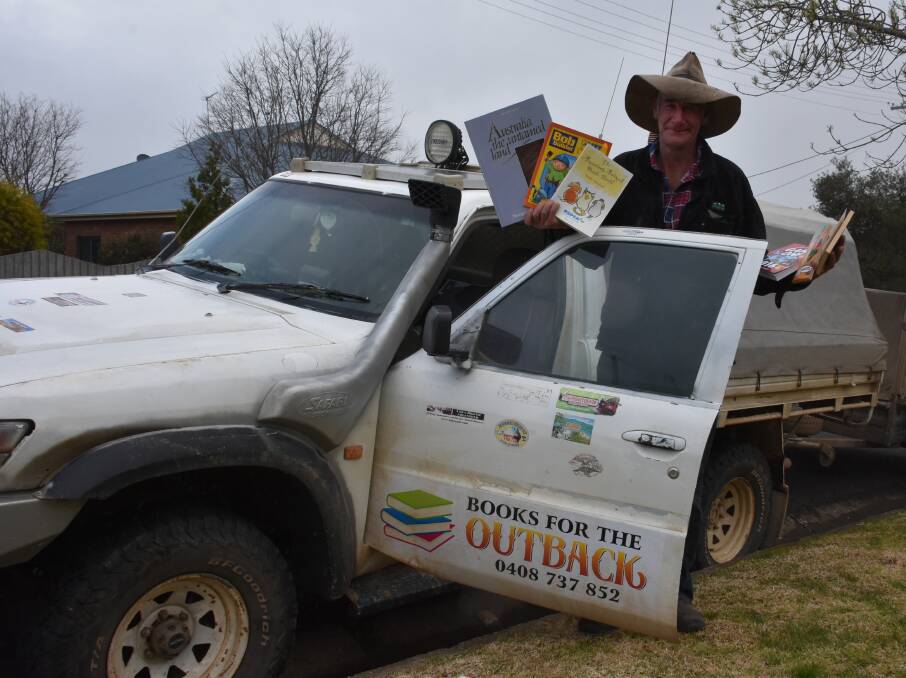 An adventure for the pages with "Books for the Outback"
