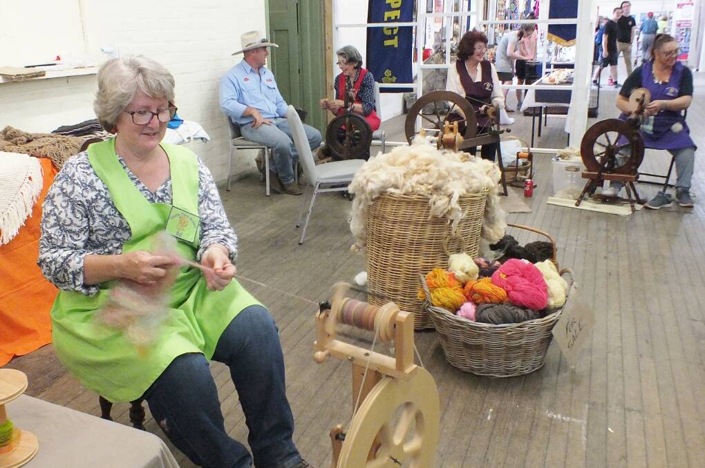 The Cowra Art Group spinners wont be able to show off their craft at this year's show.
