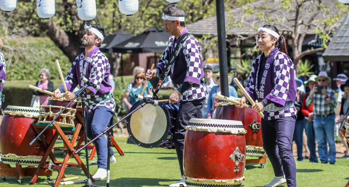 The Taiko Drummers won't be seen this year after Sakura Matsuri was cancelled. File photo. 