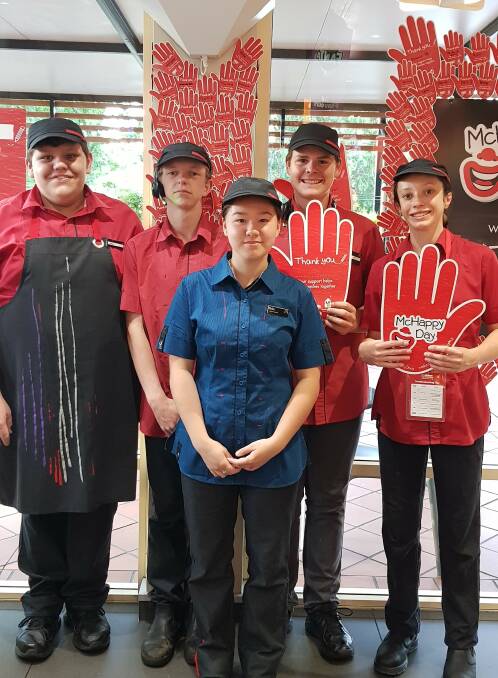 The team at Cowra McDonald's hopes the community will help them put a smile on the faces of seriously ill children and their families.