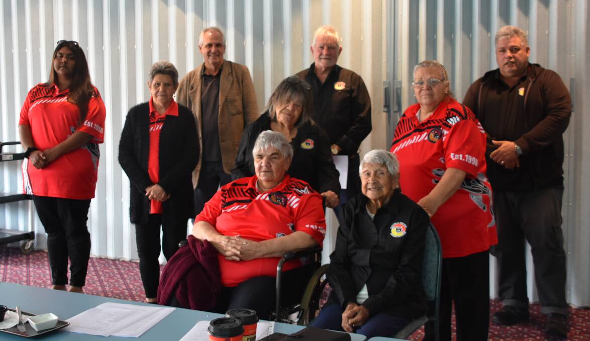 Weigelli's regional board (Back) CEO Danny Jeffries, Chairperson Ray Harris and Shawn Galea. Middle: Keshia Keed, Esther Cutmore, Frances Kennedy and Josie Waters. Front: Treasurer Valda Keed and Joyce Williams.