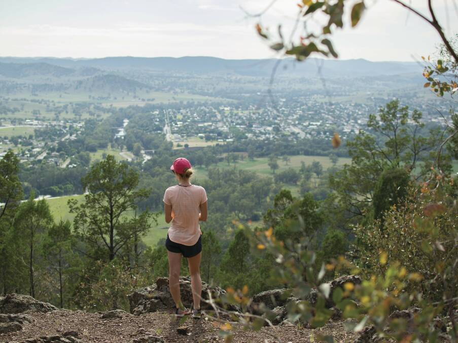 You can experience bushwalks, cultural talks and unique cuisine at locations such as Arthurs Reserve near Wellington and Wentworth Falls Track in the Blue Mountains. Image: Dubbo Regional Council.