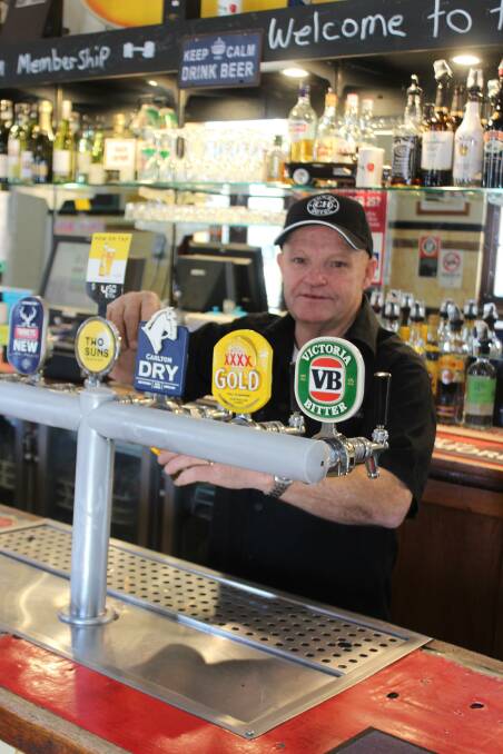 Bright Beginnings: Manager, Brad O'Connor, along with his son Brenton, have given the Cowra Hotel a new lease on life. Photos: Matthew Chown.