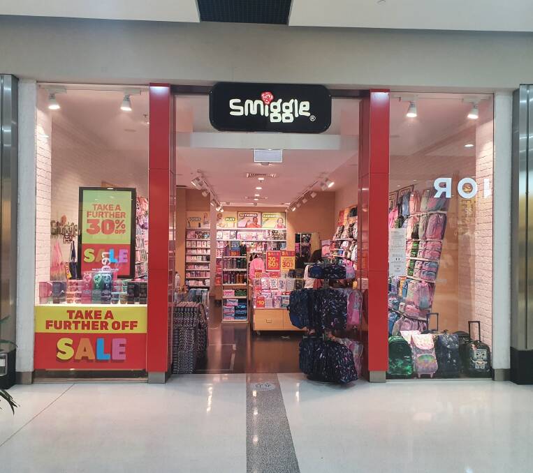 Smiggle stores across the region are busy helping families get ready to go back to school. Image: File.