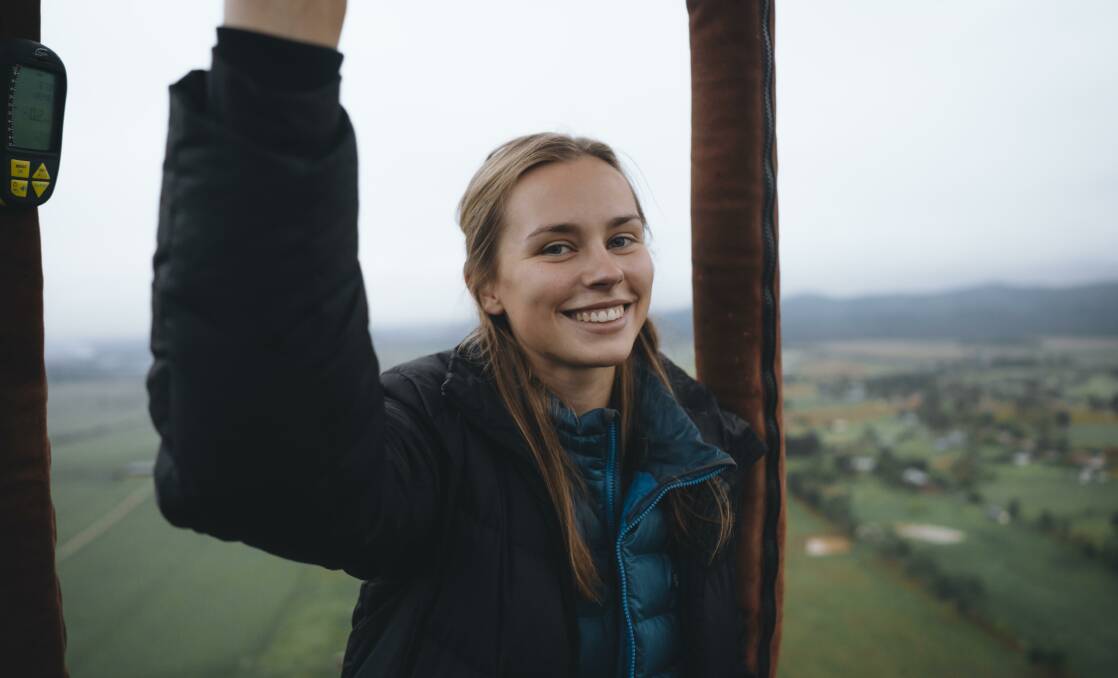 Young Gun: Mia Fraser will be taking on the competition at the Supagas Canowindra International Balloon Challenge for a second year running. Photo: Ain Raadik.