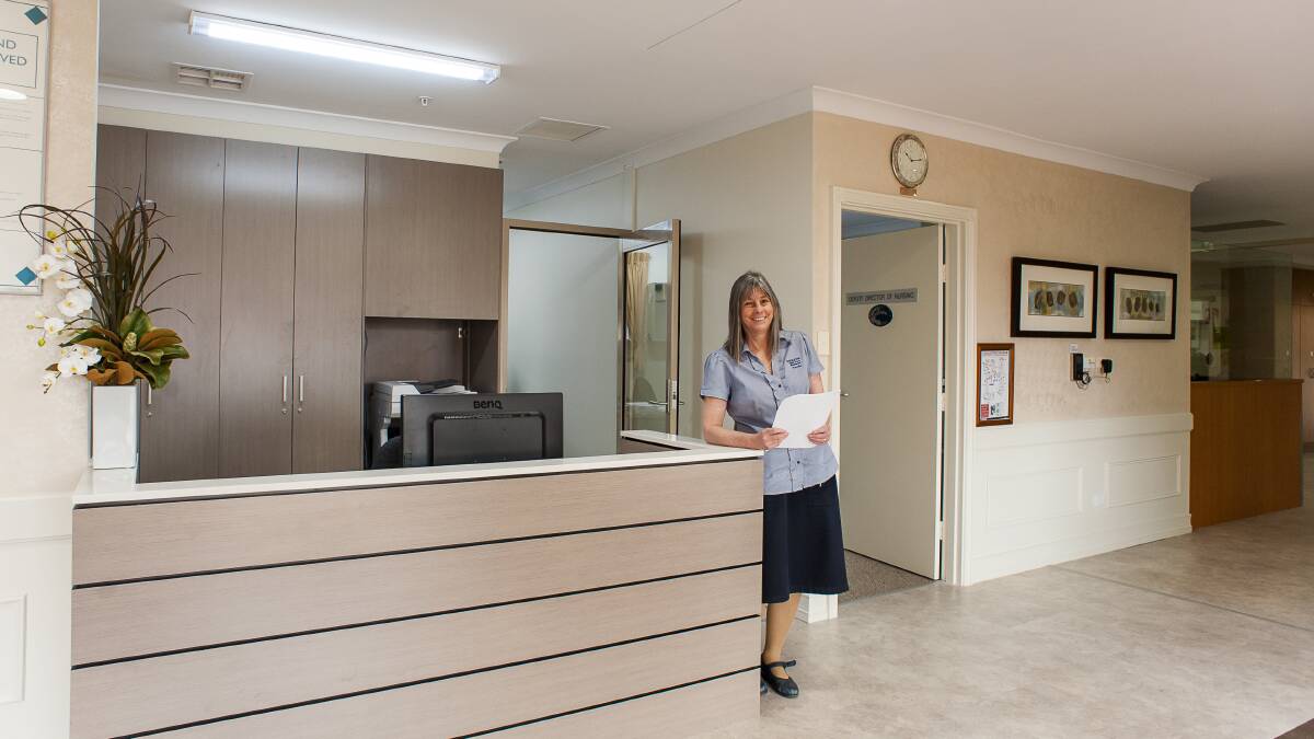 Meet the team: Narelle Dagg is waiting to meet anyone who is seeking information about Weeroona Aged Care Residence. Photo: Supplied.