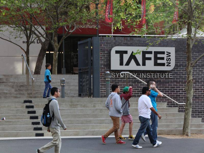 The TAFE sector is concerned about the tuition of vocational education students on government loans.