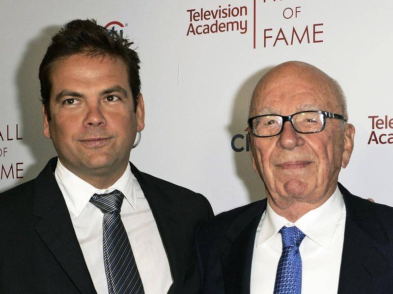 A judge has ruled out changing defamation pleadings by Lachlan Murdoch (left) and Crikey. (AP PHOTO)