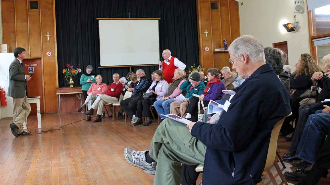 Federal Member for Hume Angus Taylor has launched a series of seniors forums to discuss the Federal Budget, starting in Cowra.