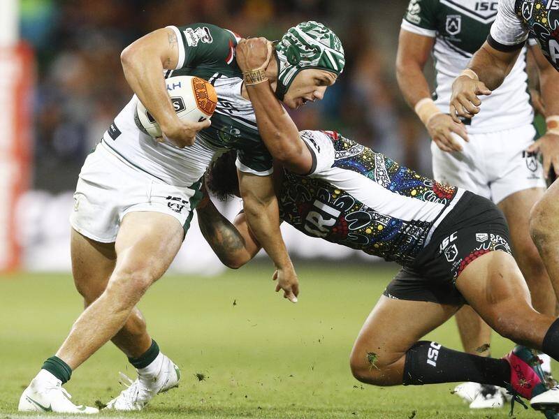 Kalyn Ponga sttuggled as a playmaker for the MAori All Stars.