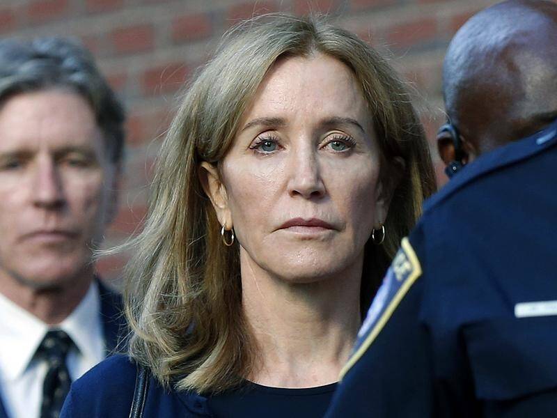 Desperate Housewives star Felicity Huffman has left a California prison after serving 11 days.