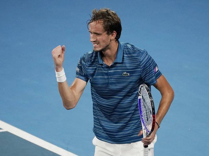Russian star Daniil Medvedev has his sights set on victory at the Australian Open.