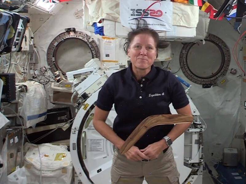 US Astronaut Shannon Walker says the boomerang shows the long and deep history of human exploration.