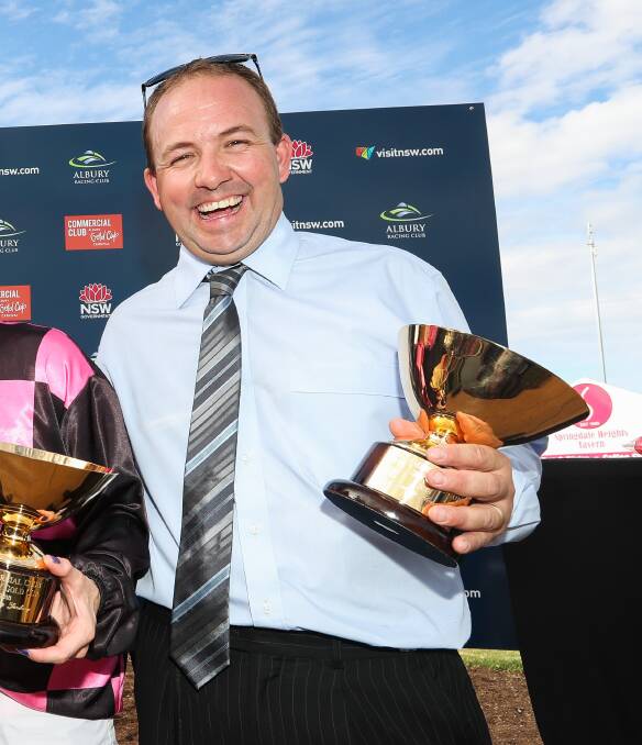 HIGH'S AND LOW'S: Craig Widdison's biggest thrill in racing was winning the Albury Gold Cup in March last year. On Monday he received his lowest moment, being informed by stewards one of his horses had returned a positive swab.