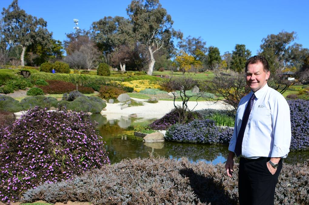 HOLIDAY TIME: Cowra Japanese Gardens manager Shane Budge said the fact that the region is perceived as "COVID safe" was a bonus during the July school holidays. Photo: KELSEY SUTOR