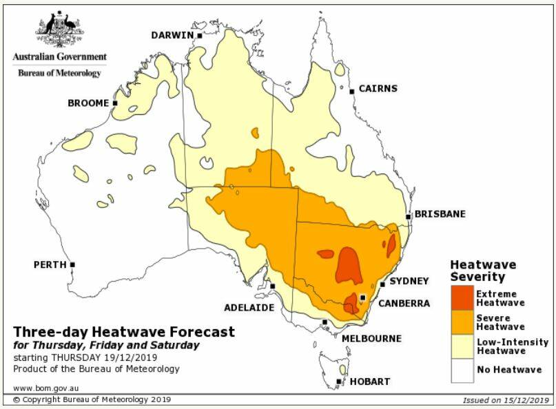 Extreme heatwave set to roast the region