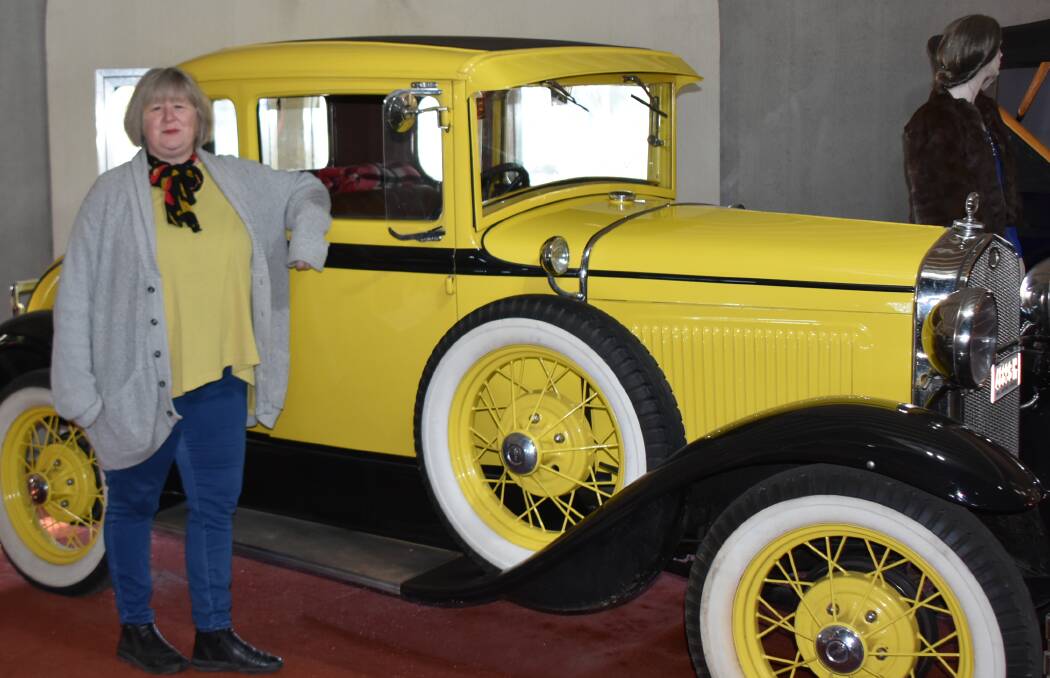 HOLIDAY FUN: McFeeters Motor Museum's Jill Kay said travel restrictions at the Victorian-NSW border impacted tourist numbers in Forbes during the school holidays Photo: BRENDAN MCCOOL