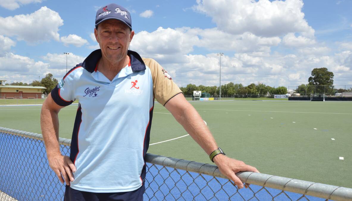 ON THE JOB: Parkes' Glenn Johnstone has taken on a new role with Hockey NSW in 2021 as its Regional Participation Coordinator. Photo: Christine Little