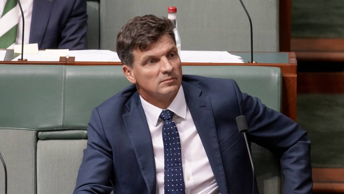 Minister for Energy and Emissions Reduction Angus Taylor. Picture: Sitthixay Ditthavong