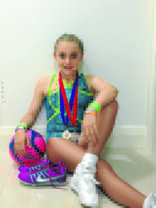 Ellie Carpenter has been busy pursuing her sporting dreams in Sydney.