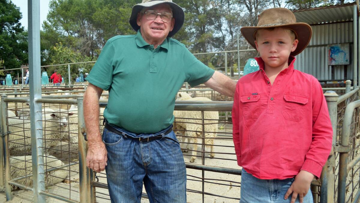 Kevin and Jim Hazell of Cowra. 